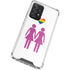 Pink Pride Galaxy A72 5G Clear Case